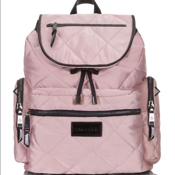 tiba marl diaper bag
